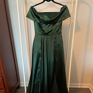 Formal Emerald Gown
